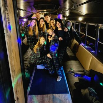 Whiskey Wagon Party Bus customer event