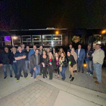 Whiskey Wagon Party Bus customer event