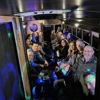 Whiskey Wagon Party Bus customer event