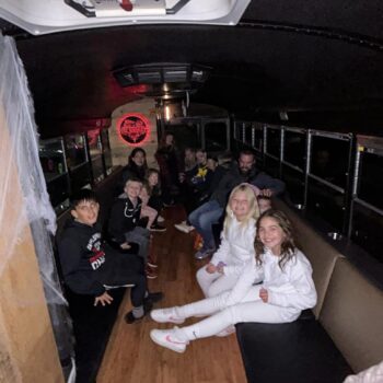 Whiskey Wagon Party Bus customer event